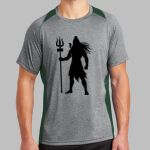 Heather Colorblock Contender ™ Tee Thumbnail