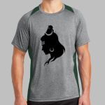 Heather Colorblock Contender ™ Tee Thumbnail