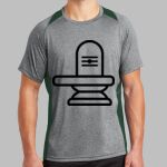 Heather Colorblock Contender ™ Tee Thumbnail