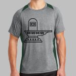 Heather Colorblock Contender ™ Tee Thumbnail