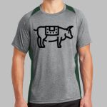 Heather Colorblock Contender ™ Tee Thumbnail