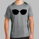 Heather Colorblock Contender ™ Tee Thumbnail