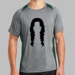 Heather Colorblock Contender ™ Tee Thumbnail