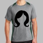 Heather Colorblock Contender ™ Tee Thumbnail