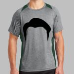Heather Colorblock Contender ™ Tee Thumbnail
