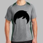 Heather Colorblock Contender ™ Tee Thumbnail