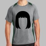 Heather Colorblock Contender ™ Tee Thumbnail