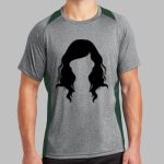Heather Colorblock Contender ™ Tee Thumbnail