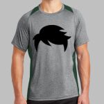 Heather Colorblock Contender ™ Tee Thumbnail
