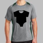 Heather Colorblock Contender ™ Tee Thumbnail