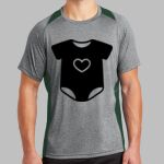 Heather Colorblock Contender ™ Tee Thumbnail