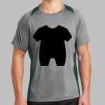 Heather Colorblock Contender ™ Tee Thumbnail
