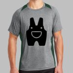 Heather Colorblock Contender ™ Tee Thumbnail