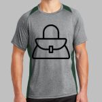 Heather Colorblock Contender ™ Tee Thumbnail