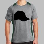 Heather Colorblock Contender ™ Tee Thumbnail