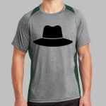 Heather Colorblock Contender ™ Tee Thumbnail