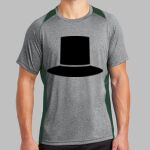 Heather Colorblock Contender ™ Tee Thumbnail