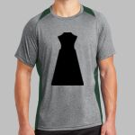 Heather Colorblock Contender ™ Tee Thumbnail