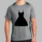 Heather Colorblock Contender ™ Tee Thumbnail