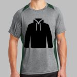 Heather Colorblock Contender ™ Tee Thumbnail