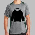Heather Colorblock Contender ™ Tee Thumbnail