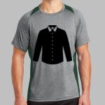 Heather Colorblock Contender ™ Tee Thumbnail