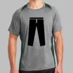 Heather Colorblock Contender ™ Tee Thumbnail