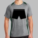 Heather Colorblock Contender ™ Tee Thumbnail