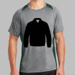 Heather Colorblock Contender ™ Tee Thumbnail