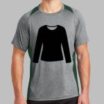 Heather Colorblock Contender ™ Tee Thumbnail