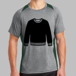 Heather Colorblock Contender ™ Tee Thumbnail