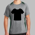 Heather Colorblock Contender ™ Tee Thumbnail