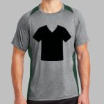Heather Colorblock Contender ™ Tee Thumbnail