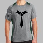 Heather Colorblock Contender ™ Tee Thumbnail