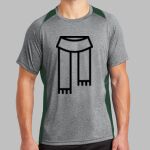 Heather Colorblock Contender ™ Tee Thumbnail