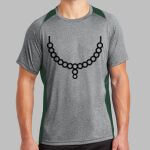 Heather Colorblock Contender ™ Tee Thumbnail