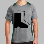 Heather Colorblock Contender ™ Tee Thumbnail