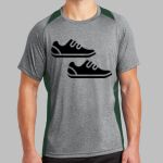 Heather Colorblock Contender ™ Tee Thumbnail