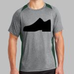 Heather Colorblock Contender ™ Tee Thumbnail