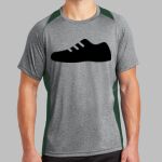 Heather Colorblock Contender ™ Tee Thumbnail