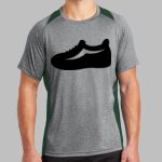 Heather Colorblock Contender ™ Tee Thumbnail