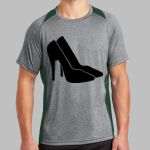 Heather Colorblock Contender ™ Tee Thumbnail