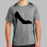 Heather Colorblock Contender ™ Tee Thumbnail