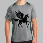 Heather Colorblock Contender ™ Tee Thumbnail