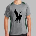 Heather Colorblock Contender ™ Tee Thumbnail