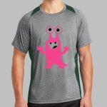 Heather Colorblock Contender ™ Tee Thumbnail