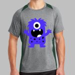 Heather Colorblock Contender ™ Tee Thumbnail
