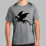 Heather Colorblock Contender ™ Tee Thumbnail