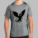 Heather Colorblock Contender ™ Tee Thumbnail