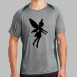 Heather Colorblock Contender ™ Tee Thumbnail